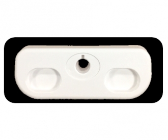 Socle Coiffeuse Recyclé Blanc