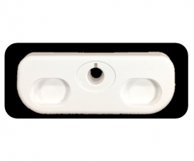 Socle Coiffeuse Recyclé Blanc