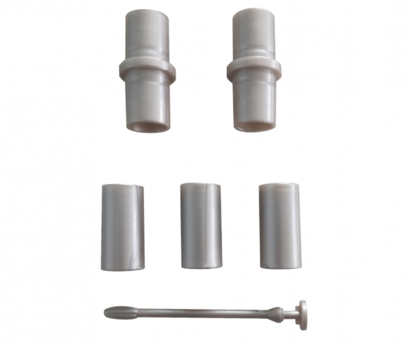 Acc Beauté Bouchon Gris Metallisé Grappe