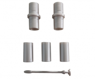 Acc Beauté Bouchon Gris Metallisé Grappe