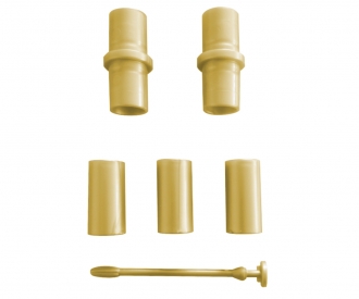 Acc. Beaute Bouchon Or Jaune Grappe