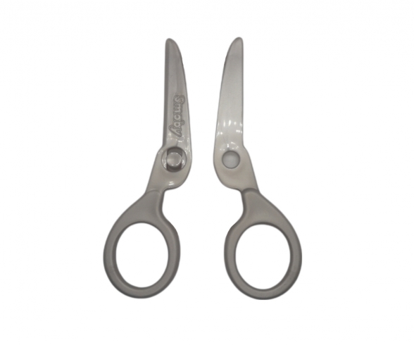 Ciseaux Gris Metallise Grappe