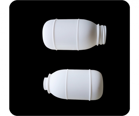 Bouteille Lait Blanc Grappe