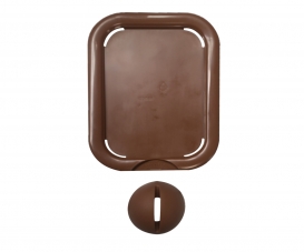MIROIR BARBIER MARRON 4705 GRAPPE MIROIR BARBIER MARRON 4705 GRAPPE
