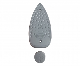 Semelle + Bouton Gris 877 Grappe