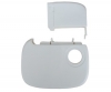 Plateau Repas+Pied Recyclé Blanc Grappe
