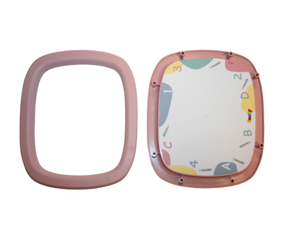 Tableau+Cadre Recyclé Rose 5025 + IML