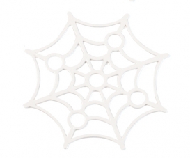 TOILE SPIDEY BLANC