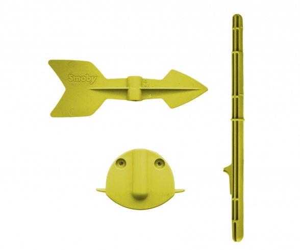 mat 3 picots+flèche+support Vert397
