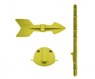 mat 3 picots+flèche+support Vert397