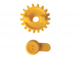 Engrenage Pap+Verrou Jaune 1235