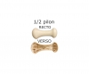 1/2 Pilon Recyclé Beige 4685