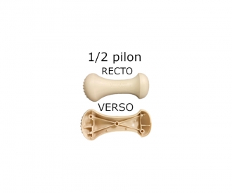 1/2 Pilon Recycl? Beige 4685