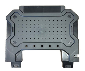 Fronton Etabli Recyclé Noir