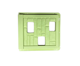 Muret Pierre Recyclé Vert 7492