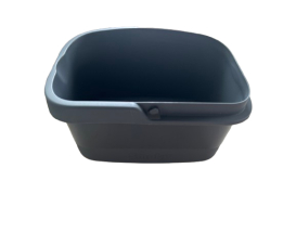 Seau Rectangulaire Recyclé Gris 425