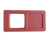 Pieds Recyclé Rouge 7598