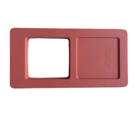 Pieds Recyclé Rouge 7598