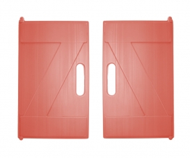 Volets Duplex Recycle Rouge 7598