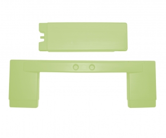 Pieds Table+Banc Recycl? Vert 7492 Gpp