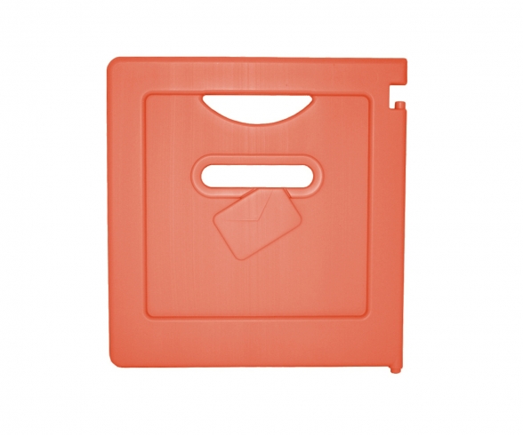 Portillon Treillis Recyclé Rouge 7598