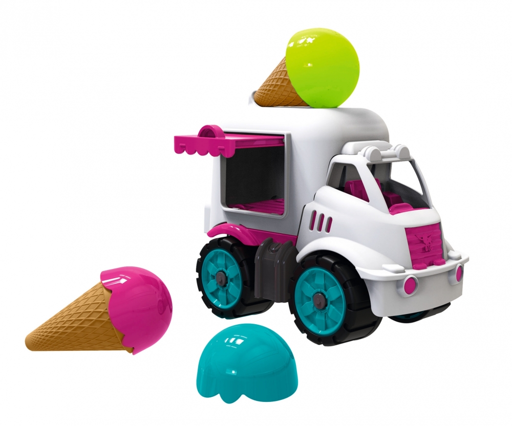 Big Power Worker Mini Ice Cream Van Play Vehicles Vehicles