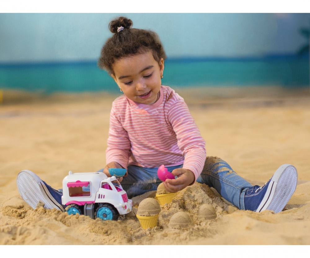 Big Power Worker Mini Ice Cream Van Play Vehicles Vehicles