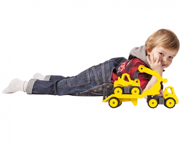 BIG-Power-Worker Mini Transporter + Digger BIG-Power-Worker Mini Transporter + Digger