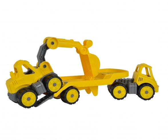 BIG-Power-Worker Mini Transporter + Digger BIG-Power-Worker Mini Transporter + Digger