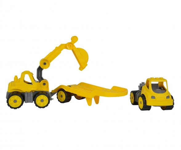 BIG-Power-Worker Mini Transporter + Digger BIG-Power-Worker Mini Transporter + Digger