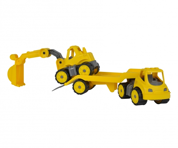 BIG-Power-Worker Mini Transporter + Digger BIG-Power-Worker Mini Transporter + Digger