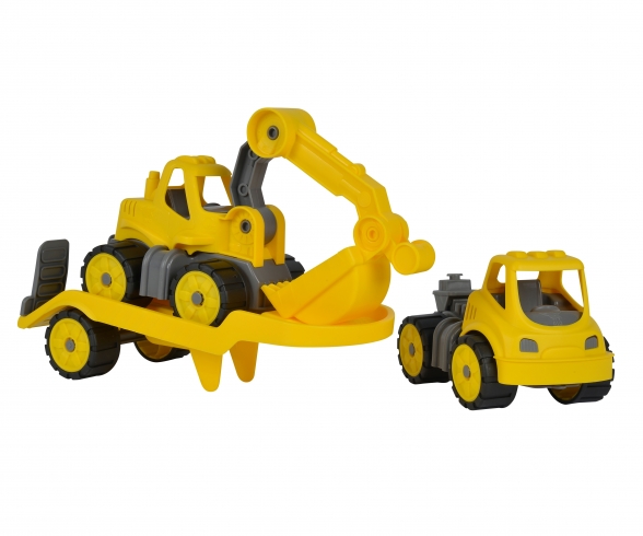 BIG-Power-Worker Mini Transporter + Digger BIG-Power-Worker Mini Transporter + Digger