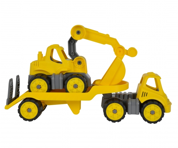 BIG-Power-Worker Mini Transporter + Digger BIG-Power-Worker Mini Transporter + Digger
