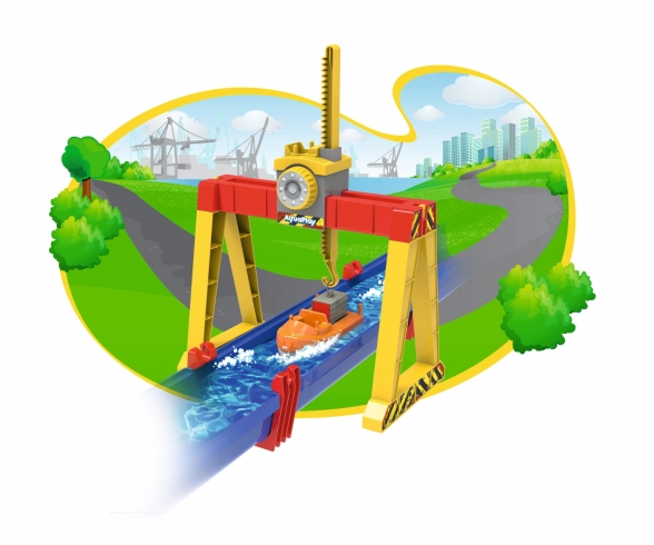 Aquaplay ContainerCrane Set Aquaplay ContainerCrane Set