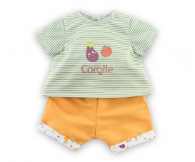 Corolle 12" T-Shirt + Shorts Garden Delights Corolle 12" T-Shirt + Shorts Garden Delights