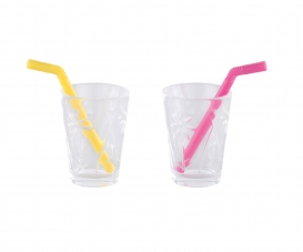 Corolle 2 Verres / 2 Pailles Corolle 2 Verres / 2 Pailles