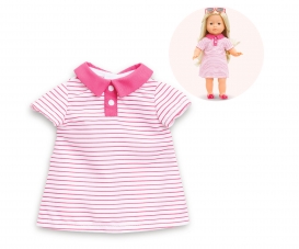 Corolle Robe polo rose Corolle Robe polo rose