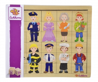 Eichhorn Lift Out Puzzle, Mix and Match