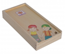 EH Körperpuzzle mit Holzbox