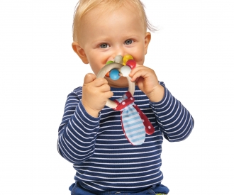 Eichhorn Baby, Grasping Toy with Ears