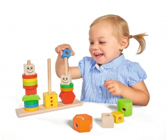 HEROS Figure Stacking Puzzle