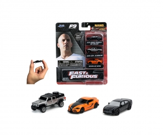 Fast & Furious 3-Pack C Nano Cars
