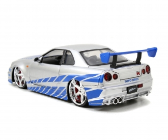 Fast & Furious 2002 Nissan Skyline 1:24