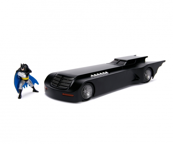 DC Comics 253213004 Batman The Animated Series Batmobile Die-Cast Vehicle and Metal B