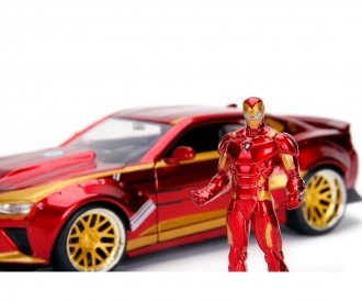 Marvel Iron Man 2016 Chevy Camaro SS 1:24