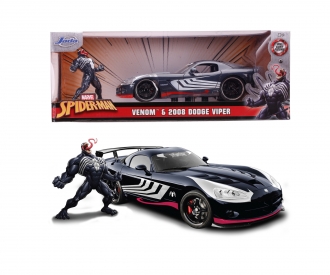 Marvel Venom 2008 Dodge Viper 1:24