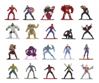 Wave 4 Figuren Nr 253225016 Jada Marvel  20-Pack Nanofigs 