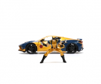 Marvel X-Men Wolverin Chevy Corvette