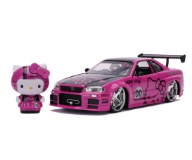 Hello Kitty 2002 Nissan Skyline 1:24