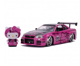 Hello Kitty 2002 Nissan Skyline 1:24 Hello Kitty 2002 Nissan Skyline 1:24